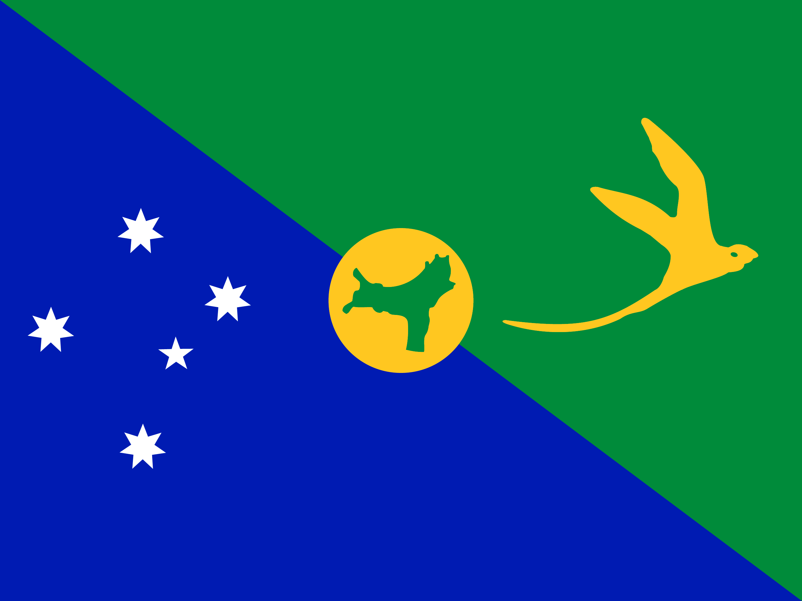 圣诞岛 国旗