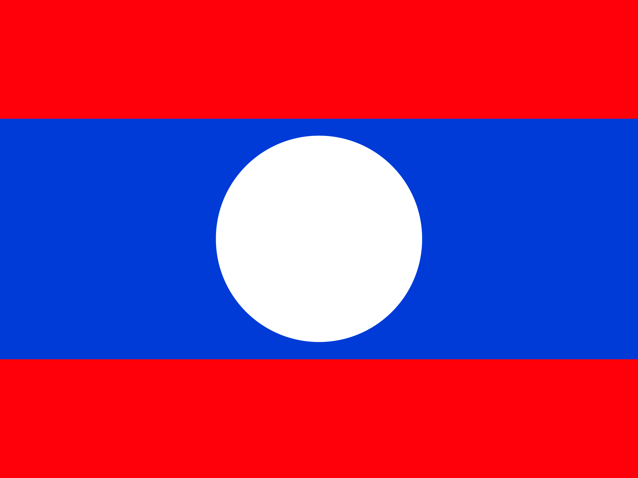 老挝 国旗