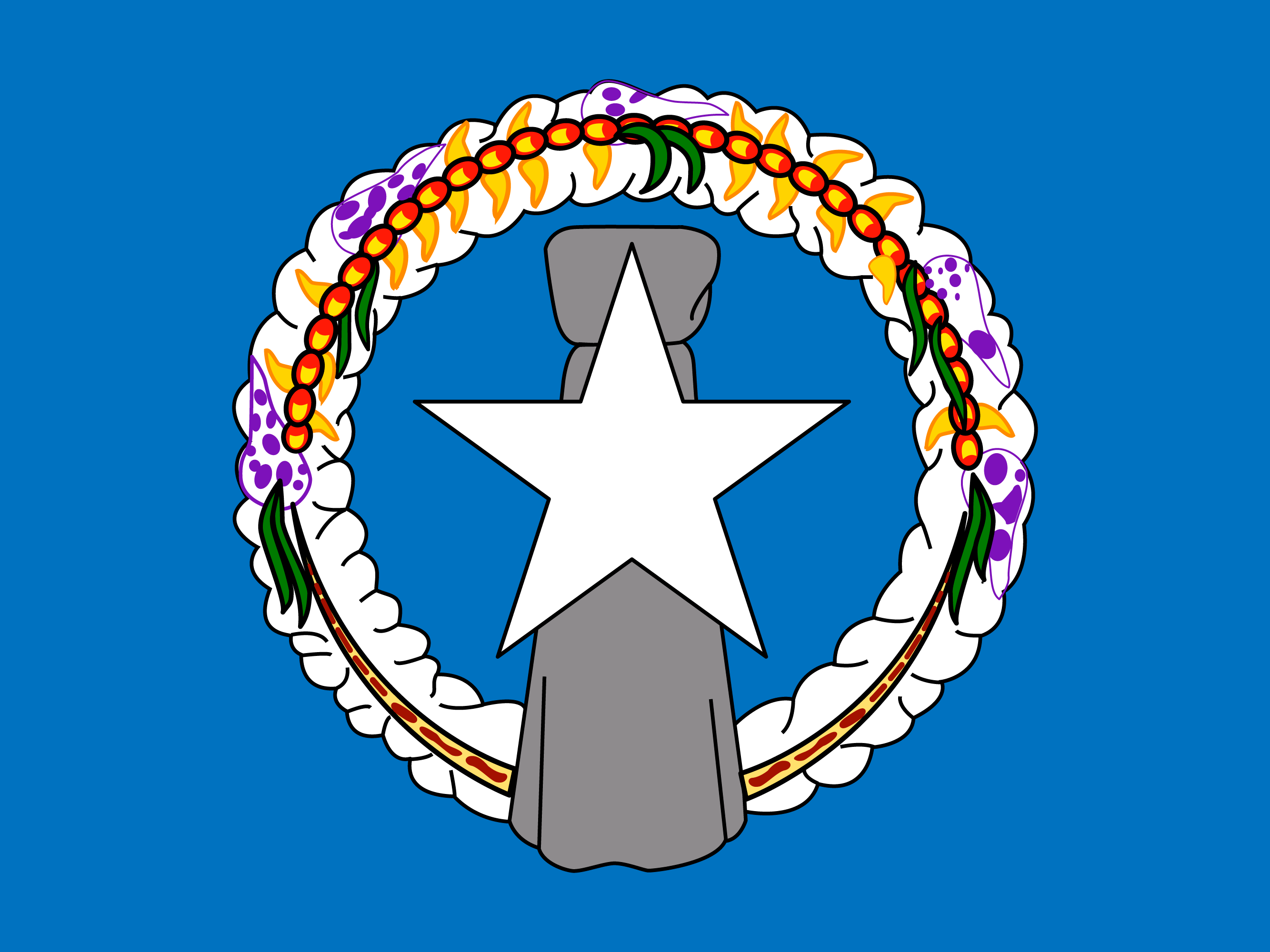 北马里亚纳群岛 国旗