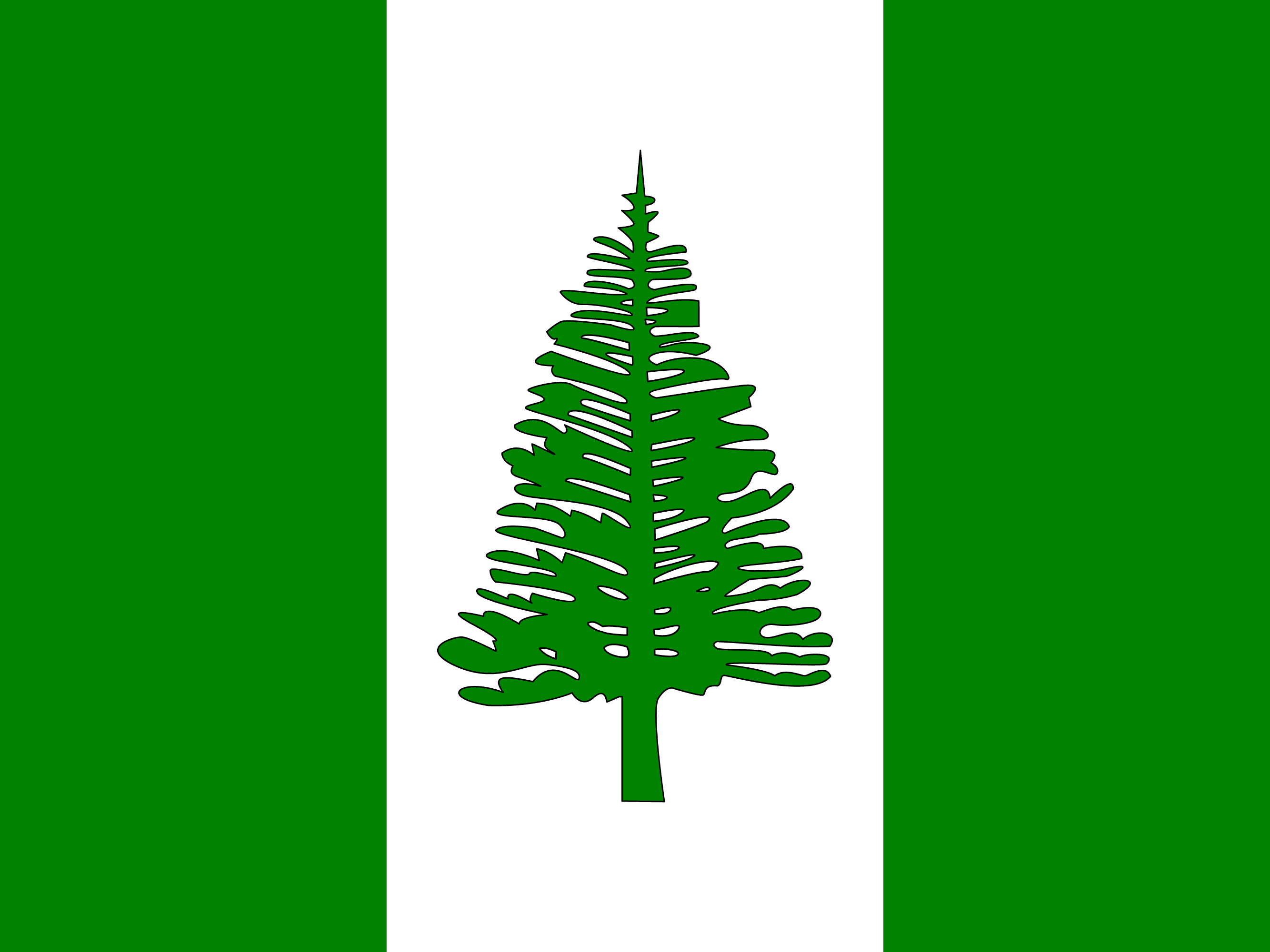 诺福克岛 国旗