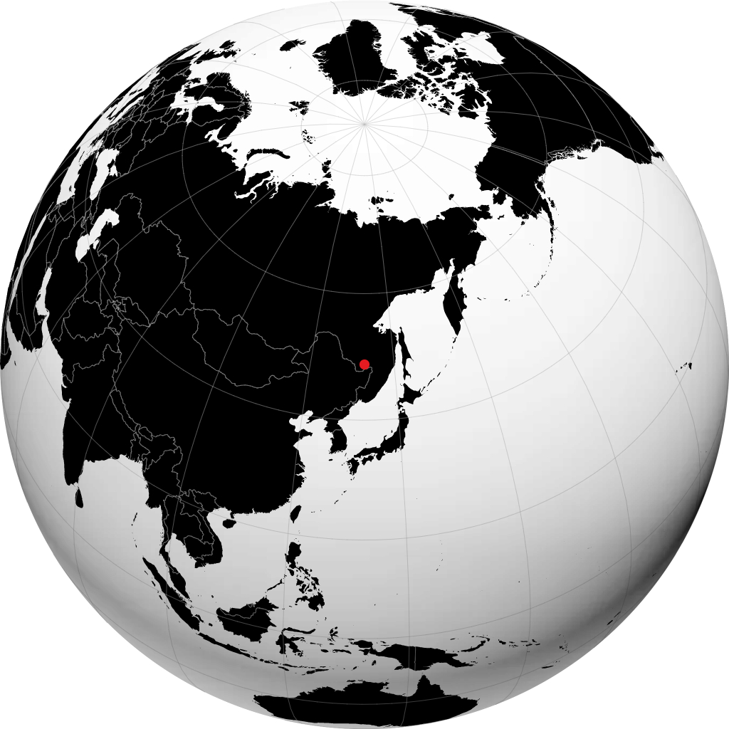 比罗比詹 在地球仪上