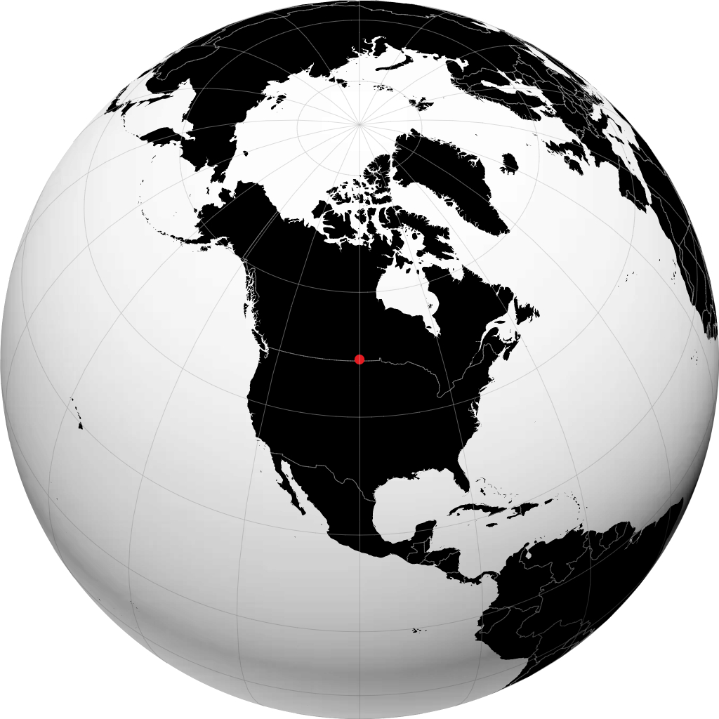博伊斯韦恩 在地球仪上