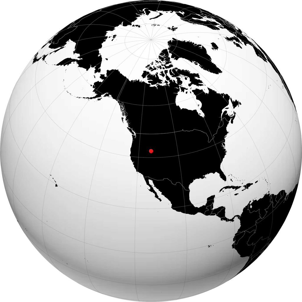 伯利 在地球仪上