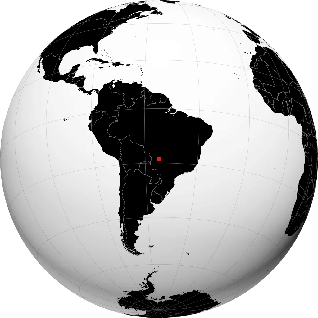 科欣 在地球仪上