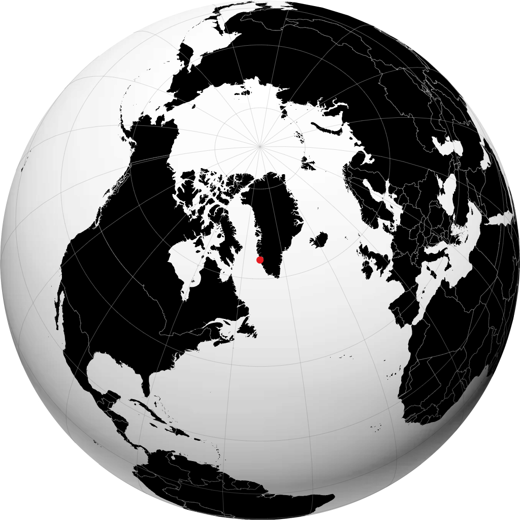 努克 在地球仪上