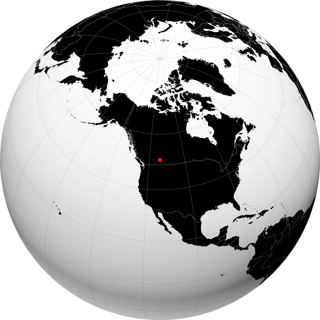 奥科托克斯 在地球仪上