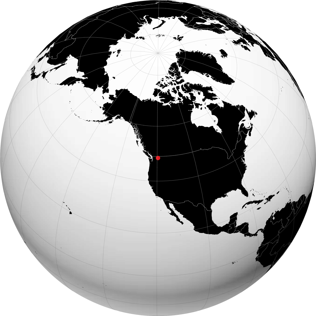 奥马克 在地球仪上