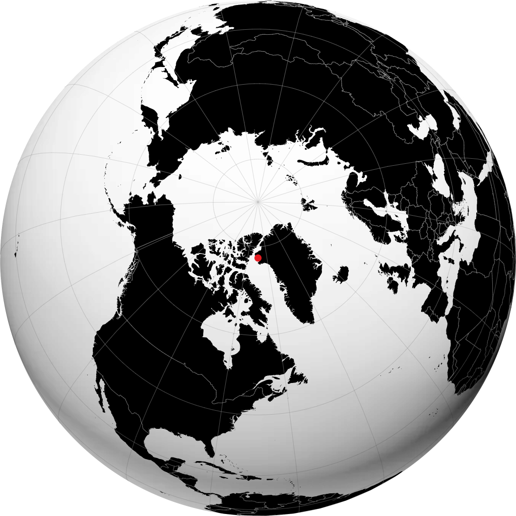 卡纳克 在地球仪上