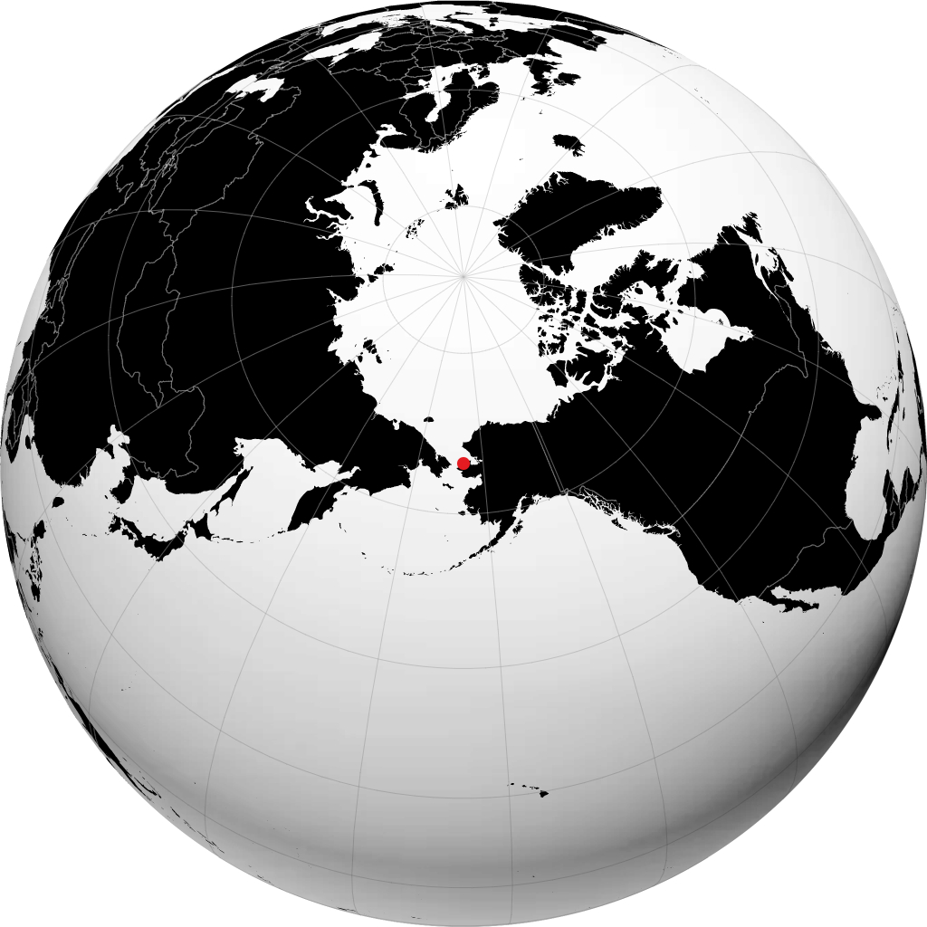 希什马雷夫 在地球仪上