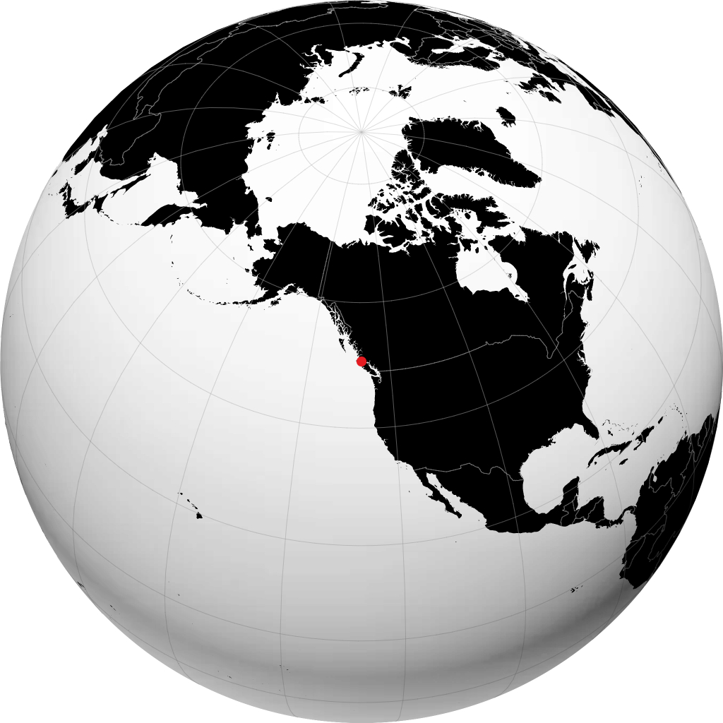 索因图拉 在地球仪上
