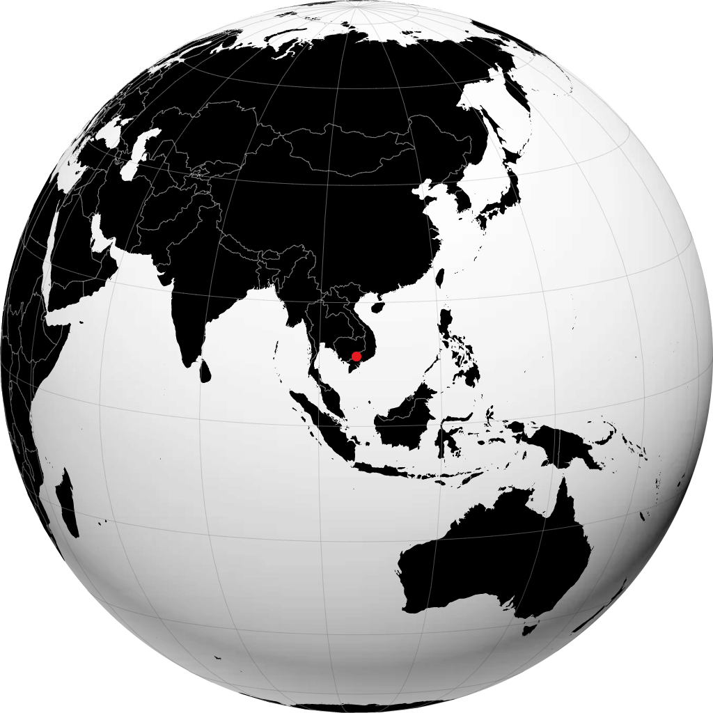 西宁 在地球仪上