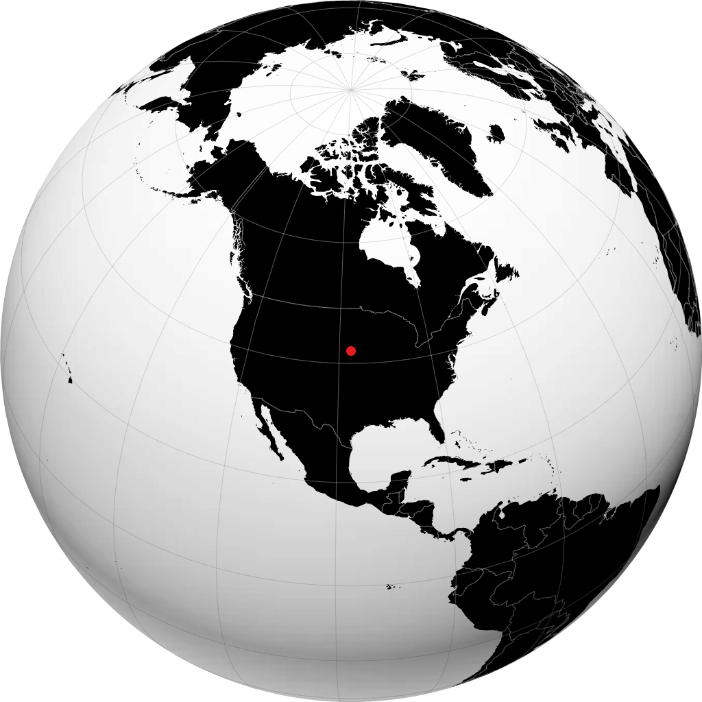 诺福克 在地球仪上