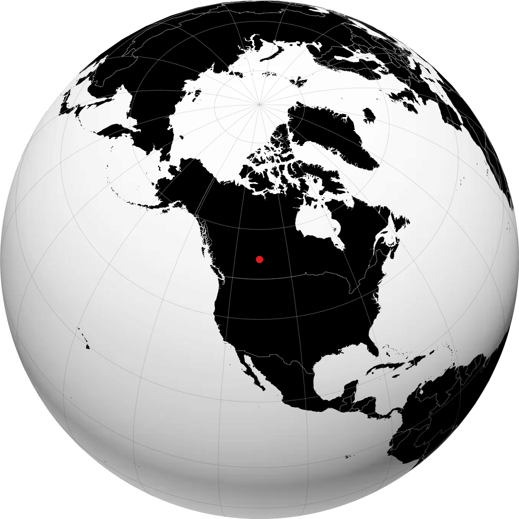 弗米利恩 在地球仪上